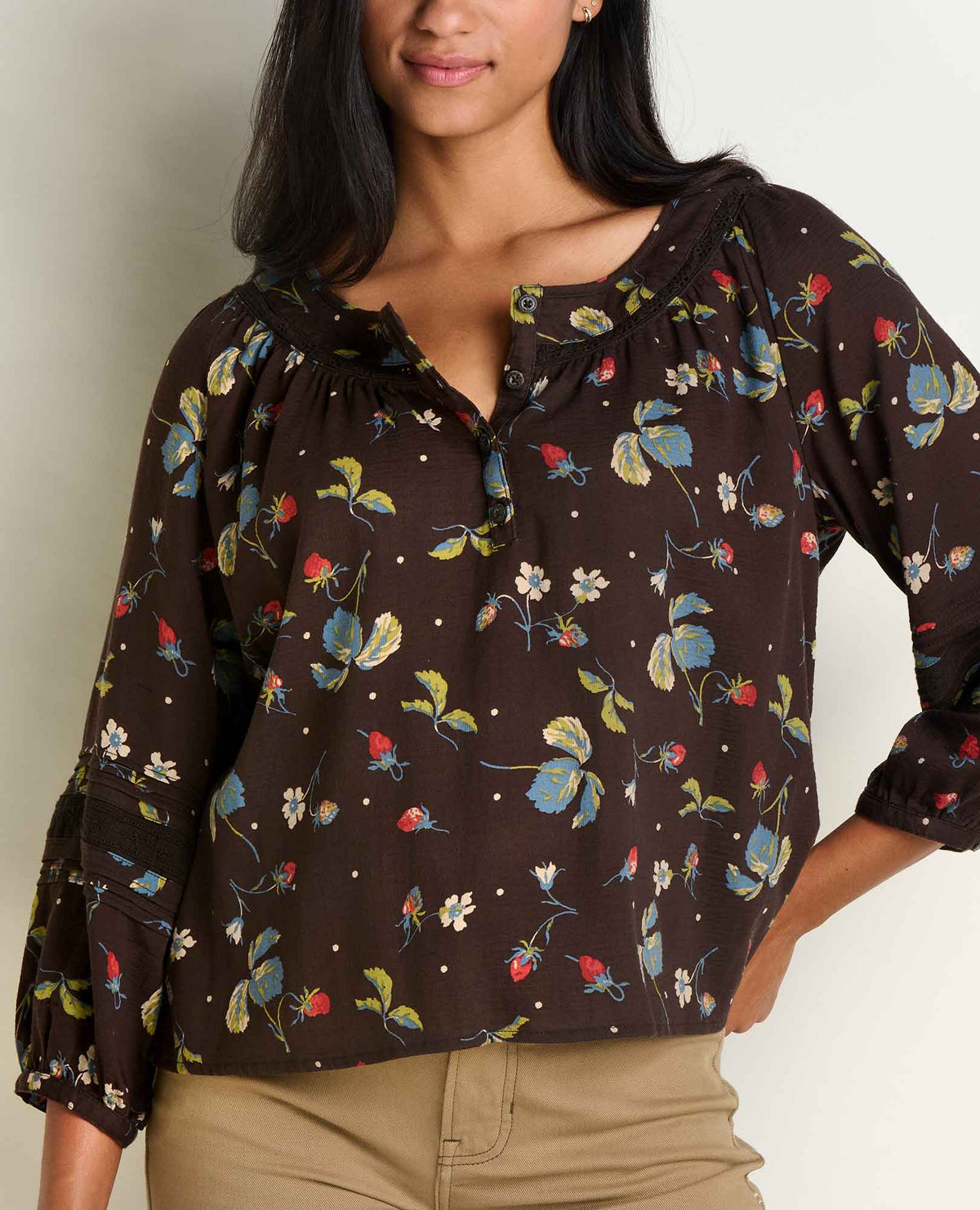 Toad&Co Manzana Peasant Long Sleeve Shirt