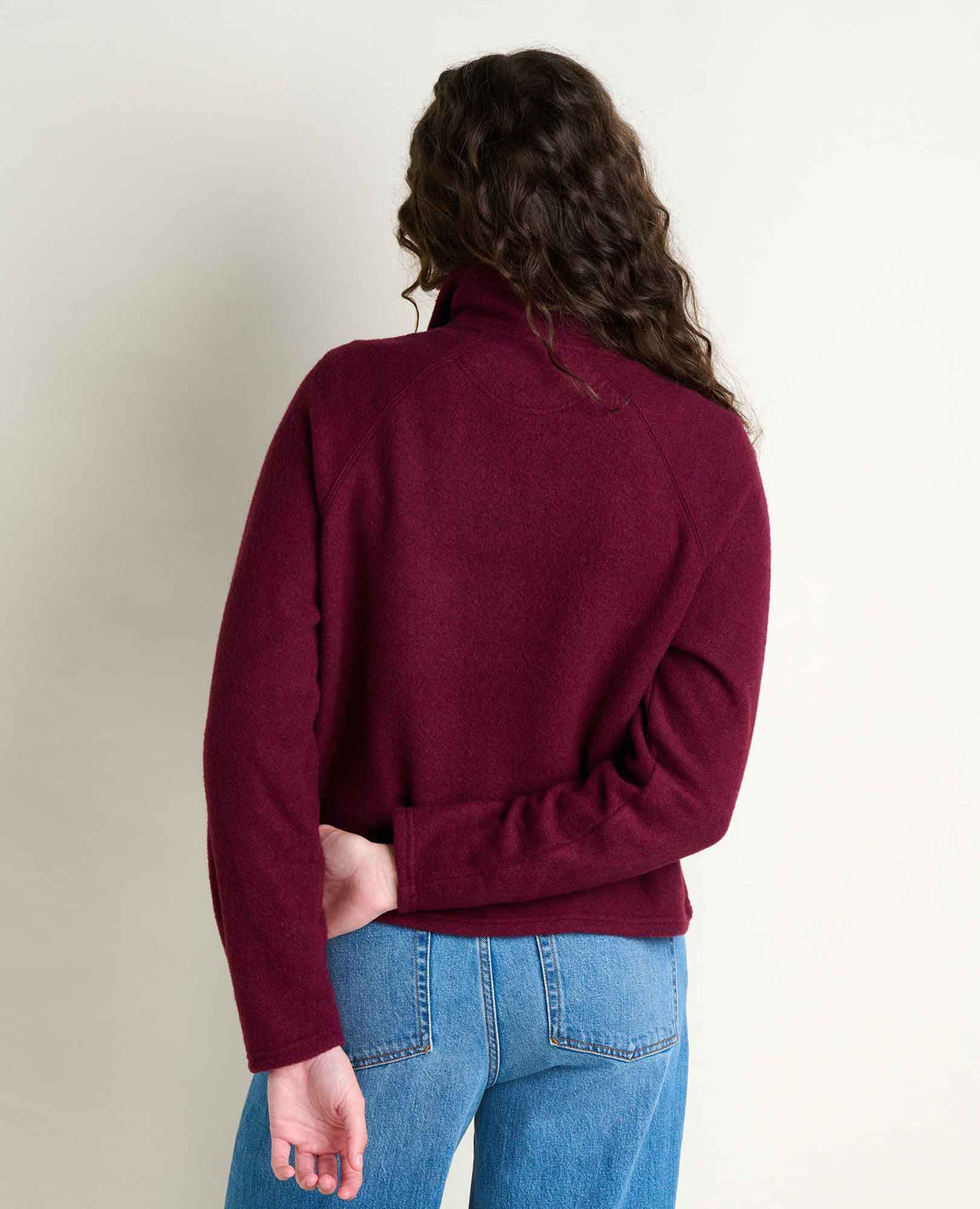 Toad&Co Women's Kennicott Italian Wool Quarter Zip
