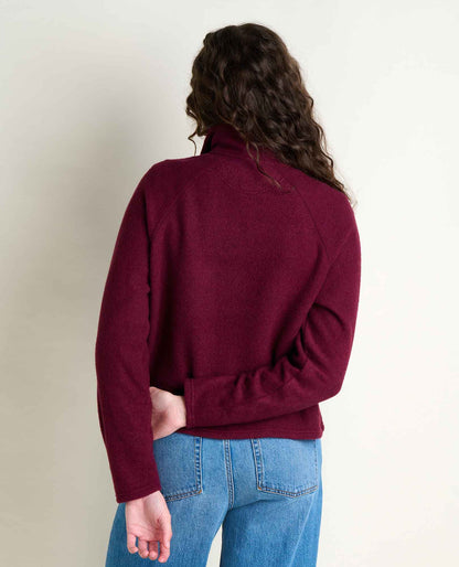 Toad&Co Women's Kennicott Italian Wool Quarter Zip