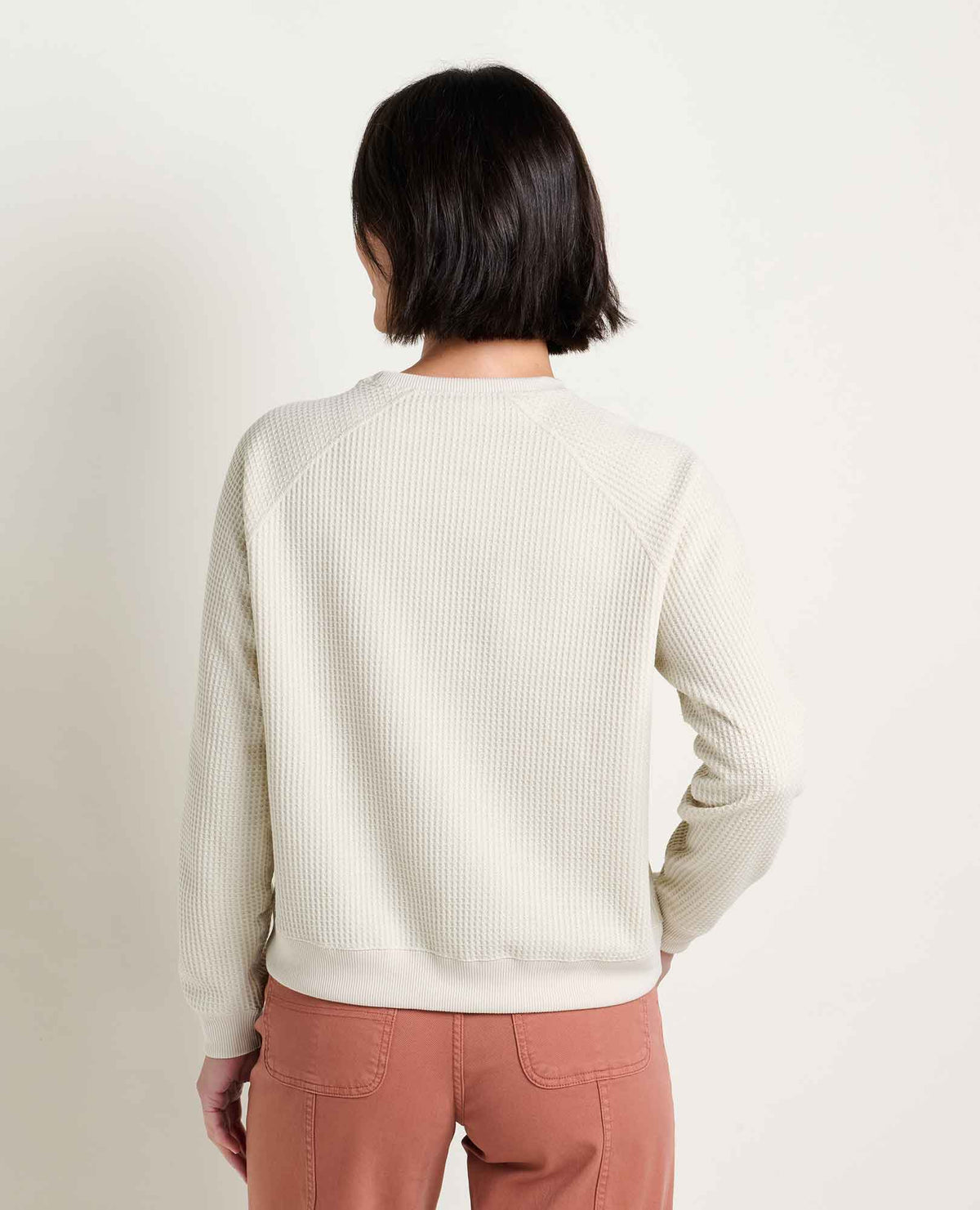 Toad&Co Bitterroot Waffle Knit Pullover - Made from Recycled Polyester