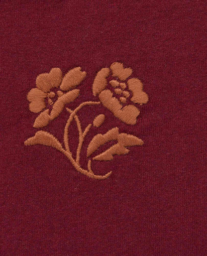 Toad&Co Women's Re-Form Embroidered Crew - Sustainable Recycled Cotton Tee