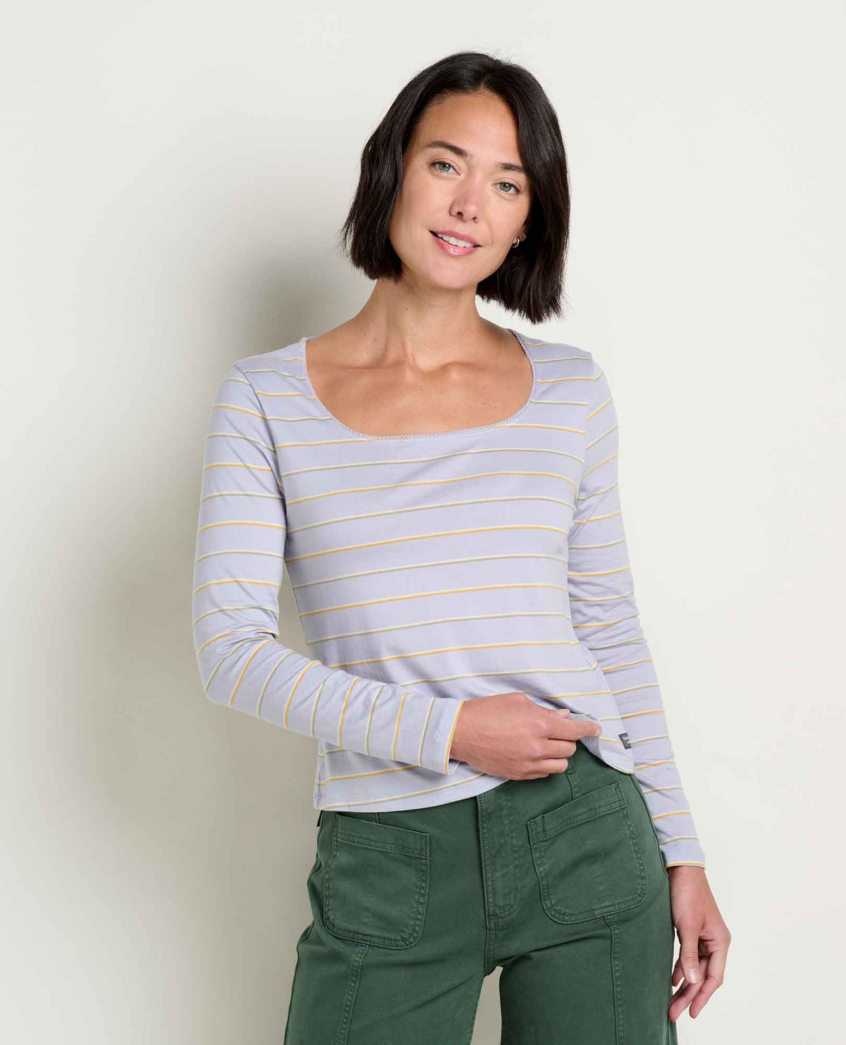 Toad&Co Rosalie Long Sleeve Square Neck Tee