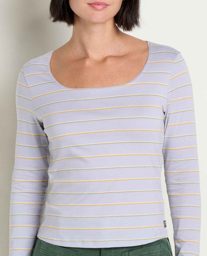 Toad&Co Rosalie Long Sleeve Square Neck Tee