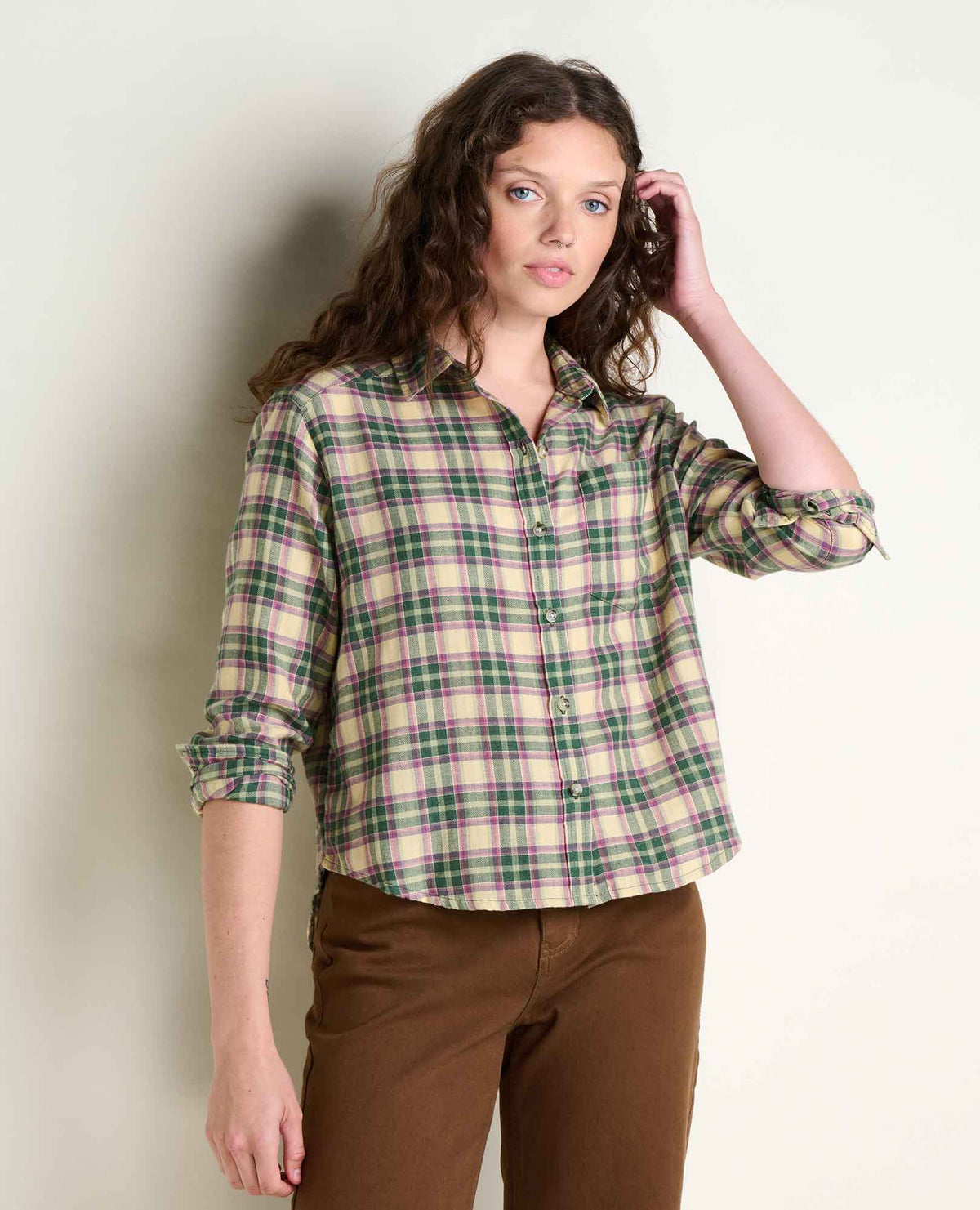 Toad&Co Re-Form Boxy Flannel Shirt