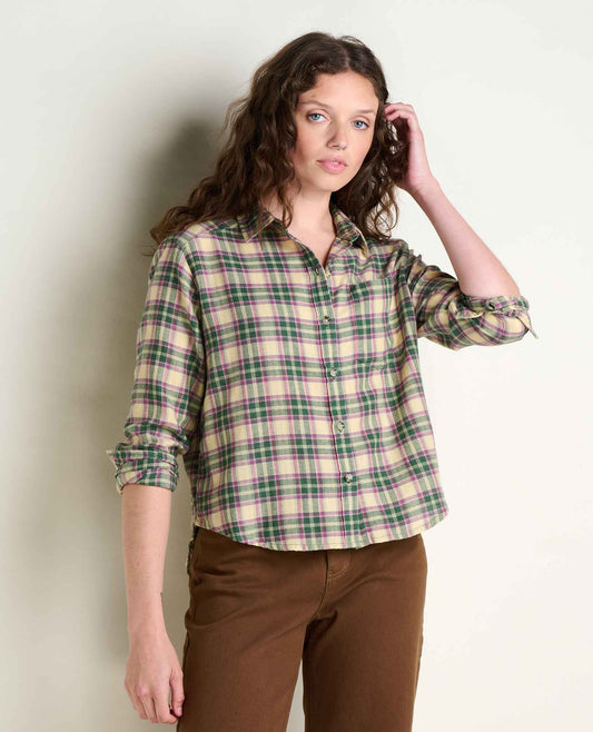 Toad&Co Re-Form Boxy Flannel Shirt