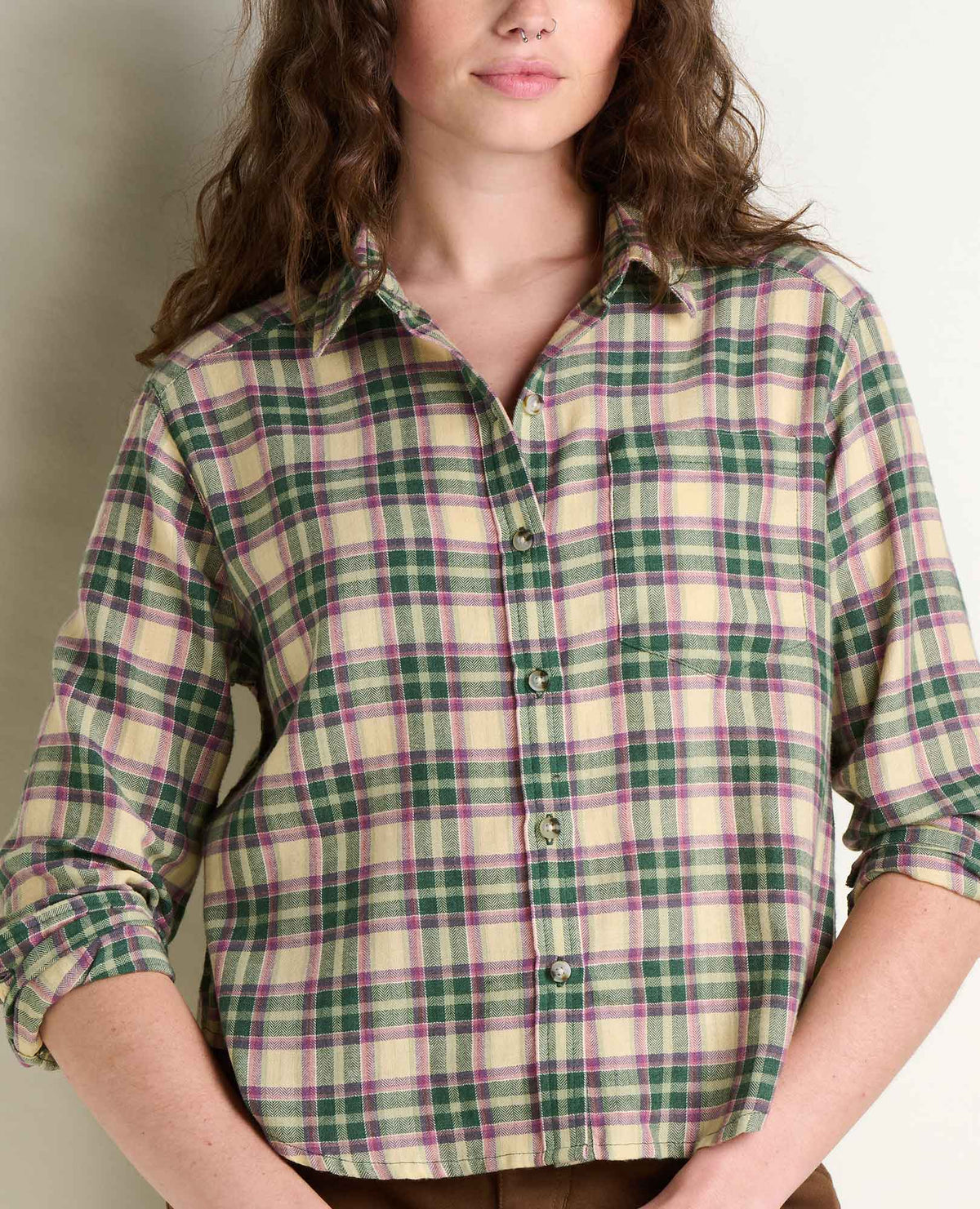 Toad&Co Re-Form Boxy Flannel Shirt