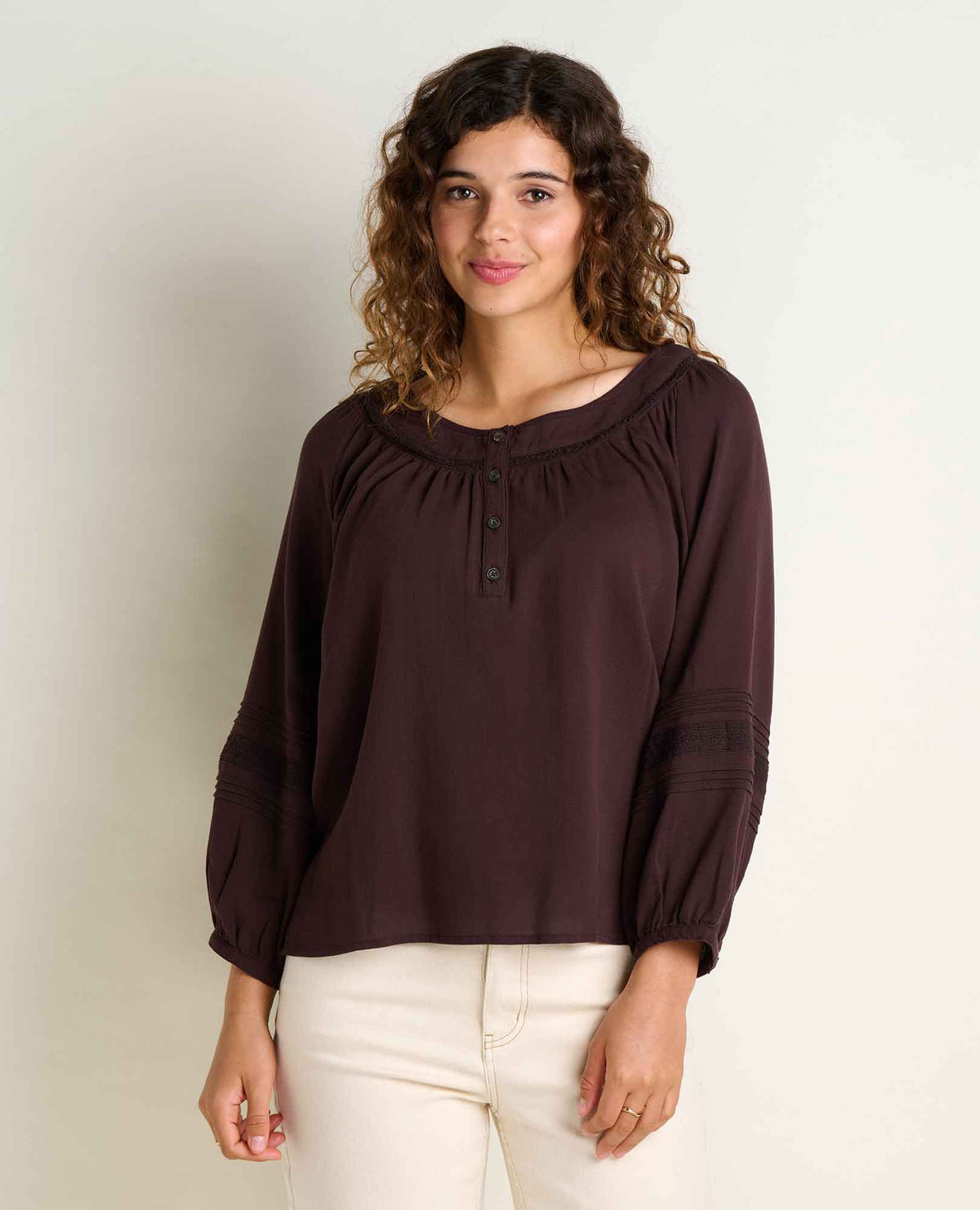 Toad&Co Manzana Peasant Long Sleeve Shirt