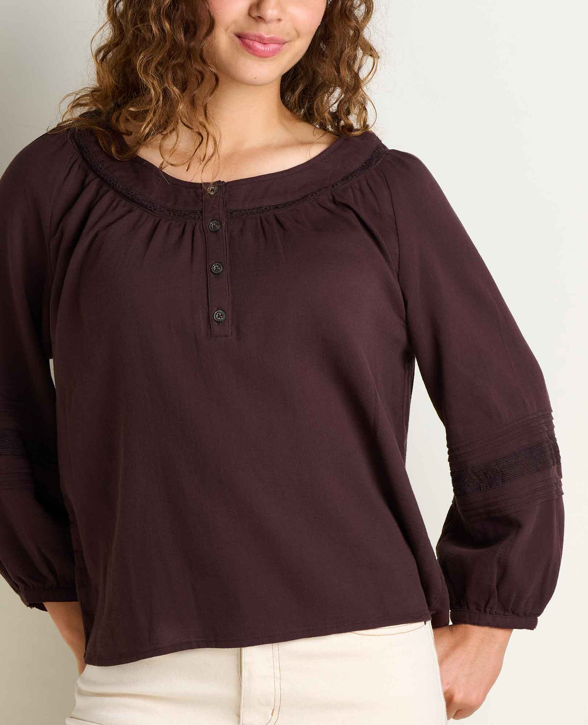 Toad&Co Manzana Peasant Long Sleeve Shirt