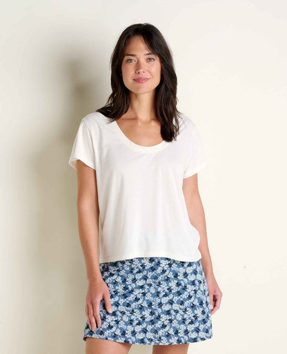 Toad&Co Whisper Tee - Lightweight Organic Cotton & Modal Jersey Tee
