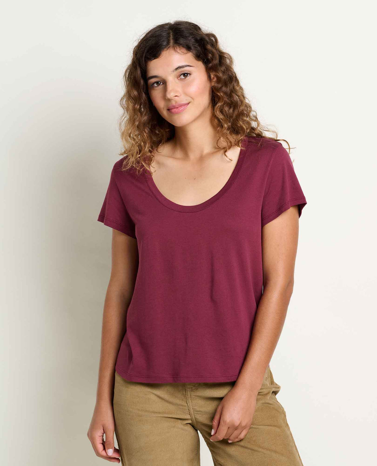 Toad&Co Whisper Tee - Lightweight Organic Cotton & Modal Jersey Tee