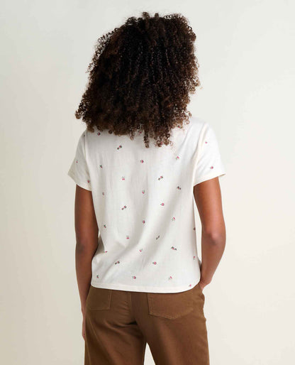 Toad&Co Women's Re-Form Crew Tee - Sustainable Recycled Cotton T-Shirt