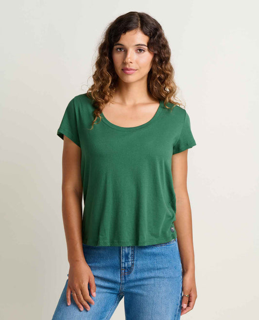 Toad&Co Whisper Tee - Lightweight Organic Cotton & Modal Jersey Tee