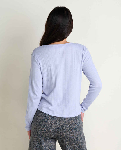 Toad&Co Foothill Pointelle Henley Tee