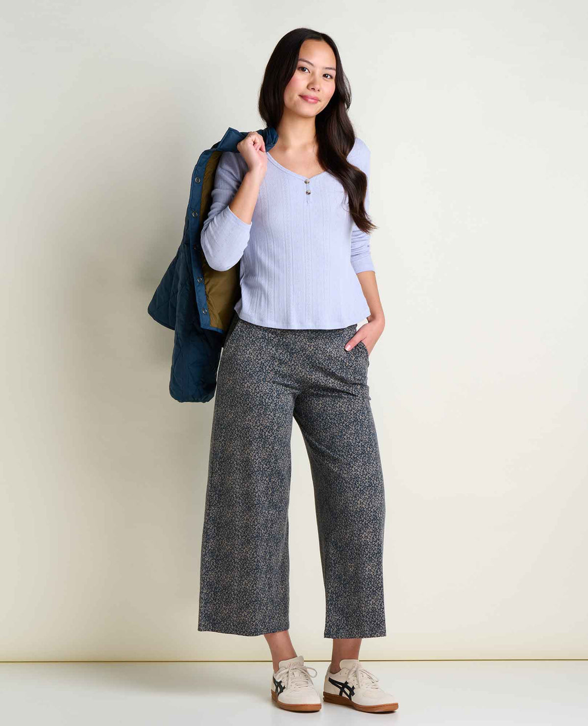 Toad&Co Foothill Pointelle Henley Tee