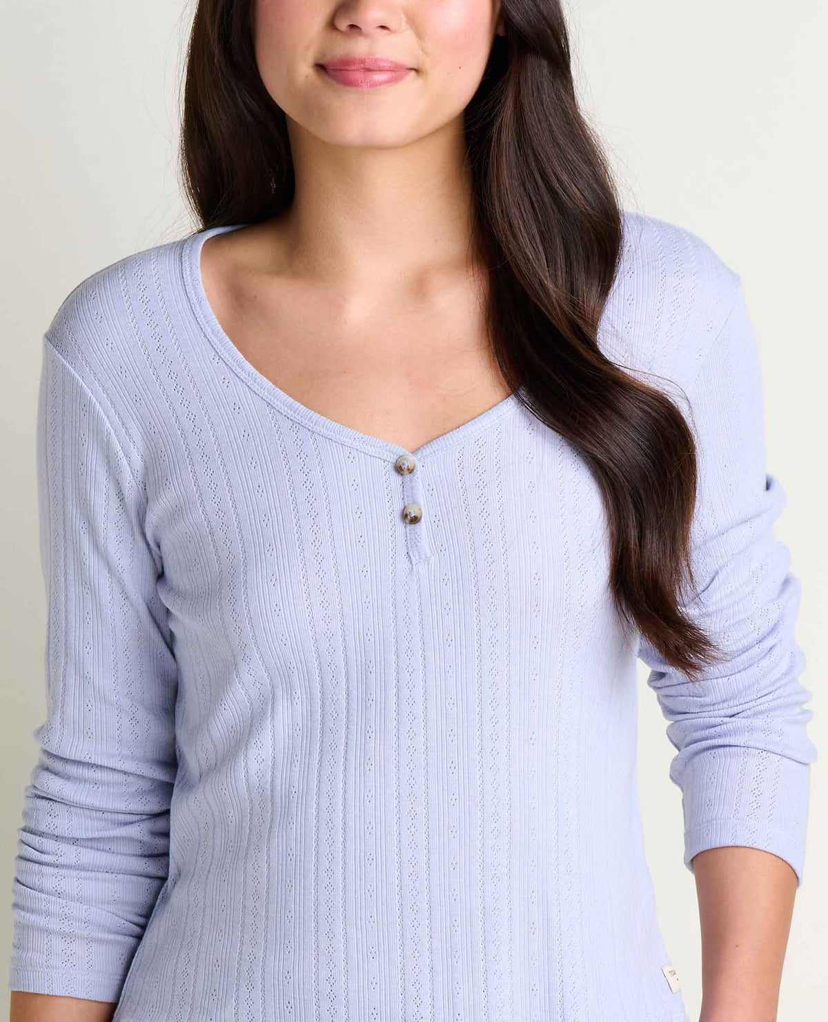 Toad&Co Foothill Pointelle Henley Tee