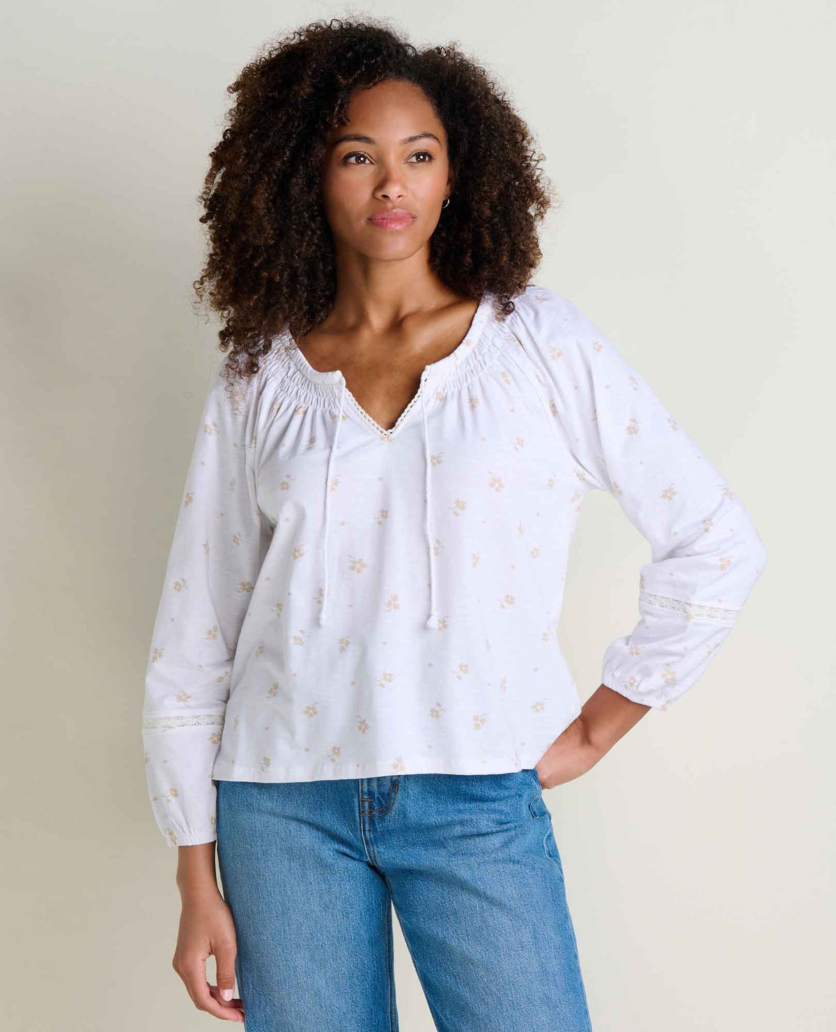 Toad&Co Clara Peasant Top