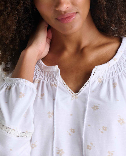 Toad&Co Clara Peasant Top