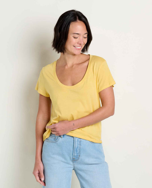 Toad&Co Whisper Tee - Lightweight Organic Cotton & Modal Jersey Tee