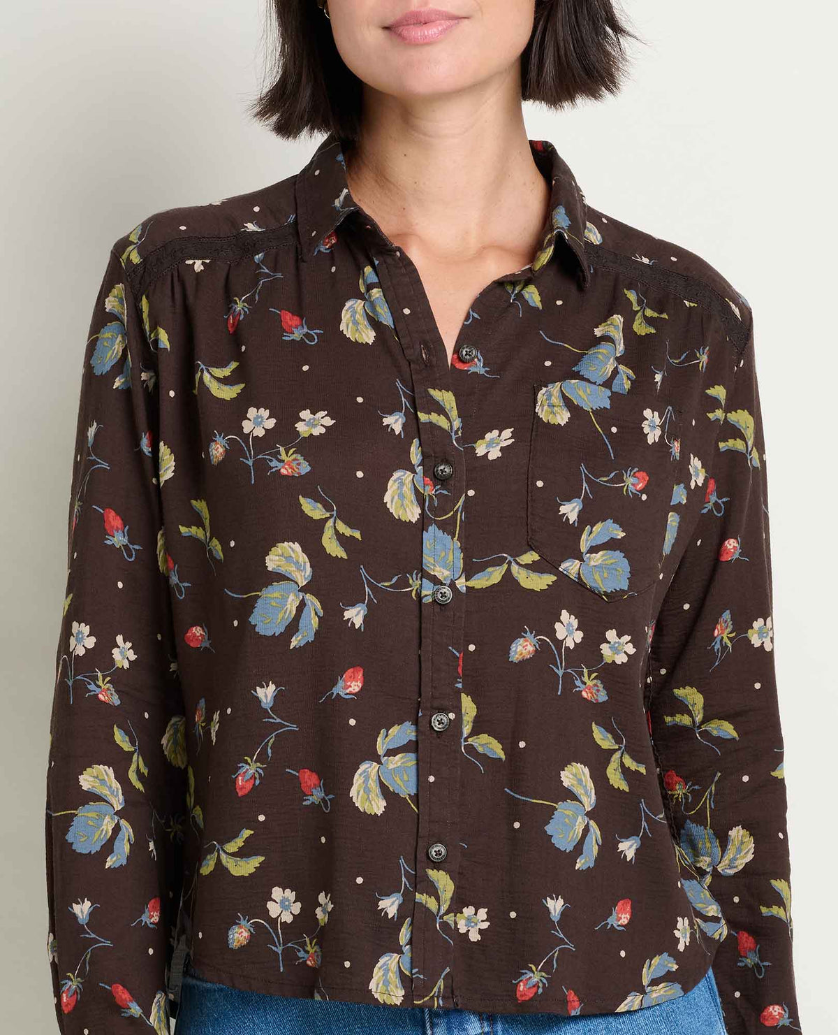 Toad&Co Manzana Boxy Long Sleeve Shirt