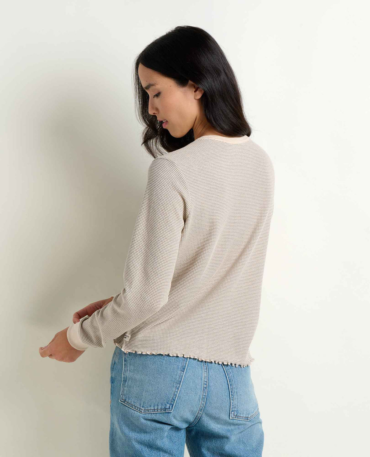 Toad&Co Soft Waffle Knit Crew Tee - Organic Cotton Blend