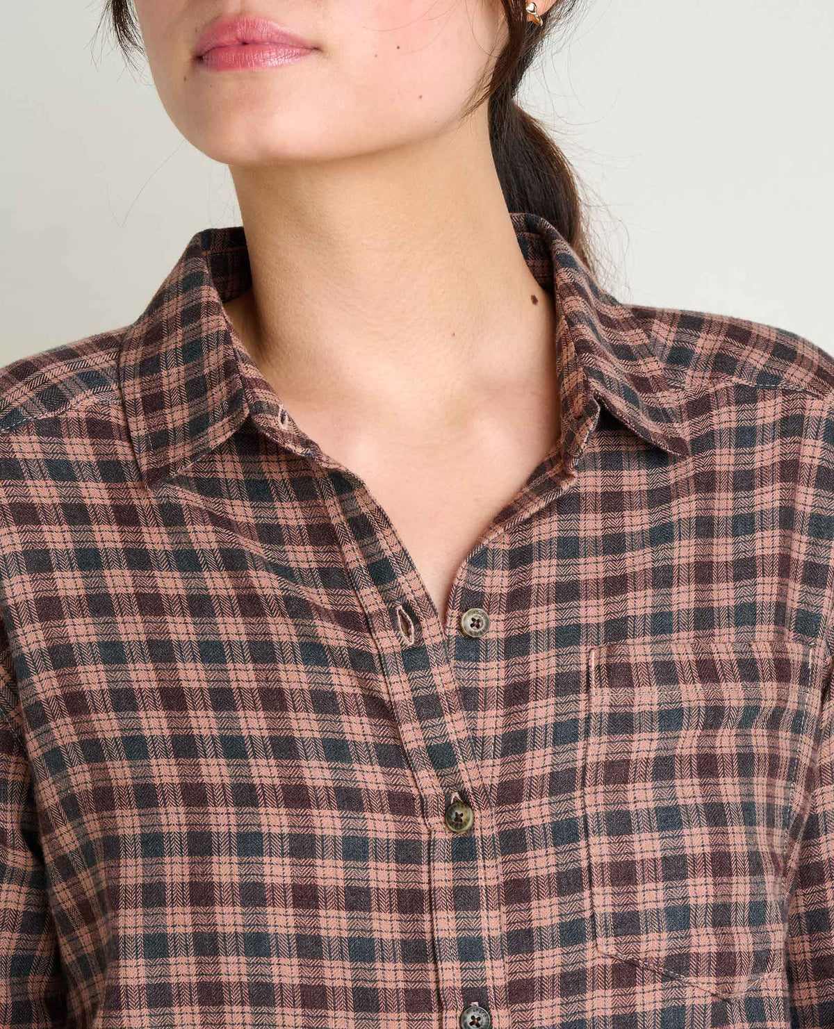 Toad&Co Re-Form Boxy Flannel Shirt