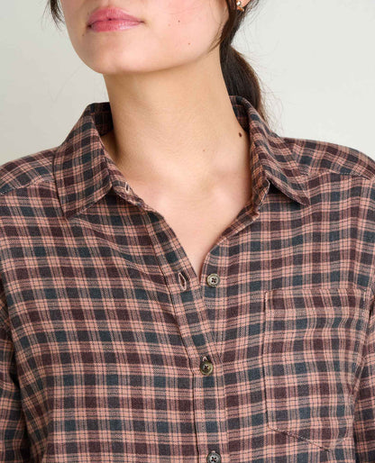 Toad&Co Re-Form Boxy Flannel Shirt