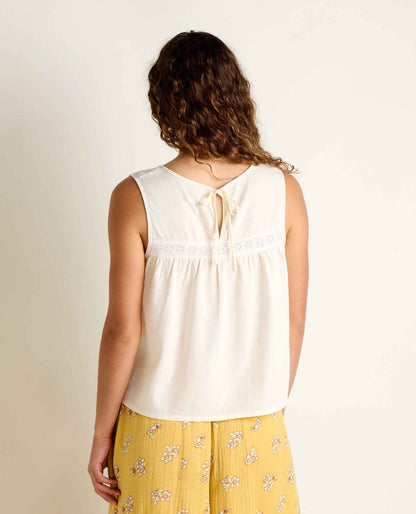 Toad&Co Manzana Pin Tuck Tank - 100% Organic Cotton Pintuck Tank Top