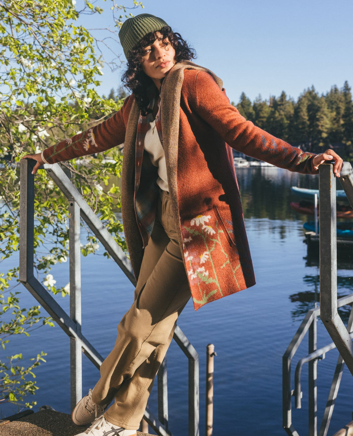 Toad&Co Heartfelt Merino Wool Open Front Cardigan Hoodie