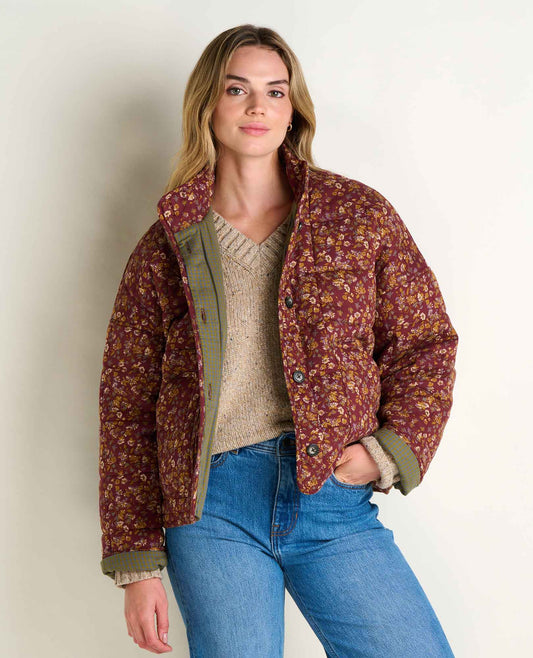 Toad&Co Organic Cotton Quilted Jacket with Recycled Insulation