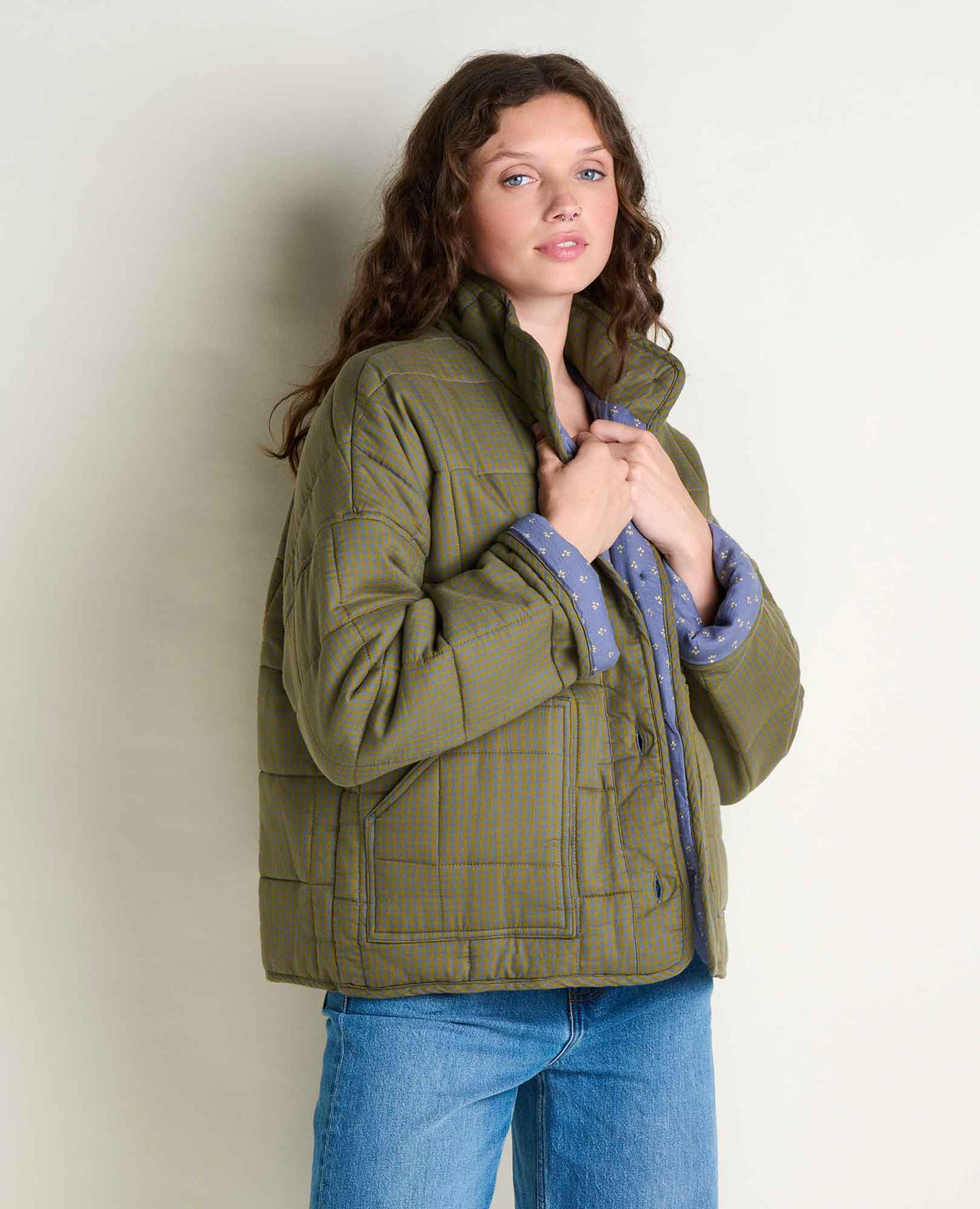 Toad&Co Organic Cotton Quilted Jacket with Recycled Insulation