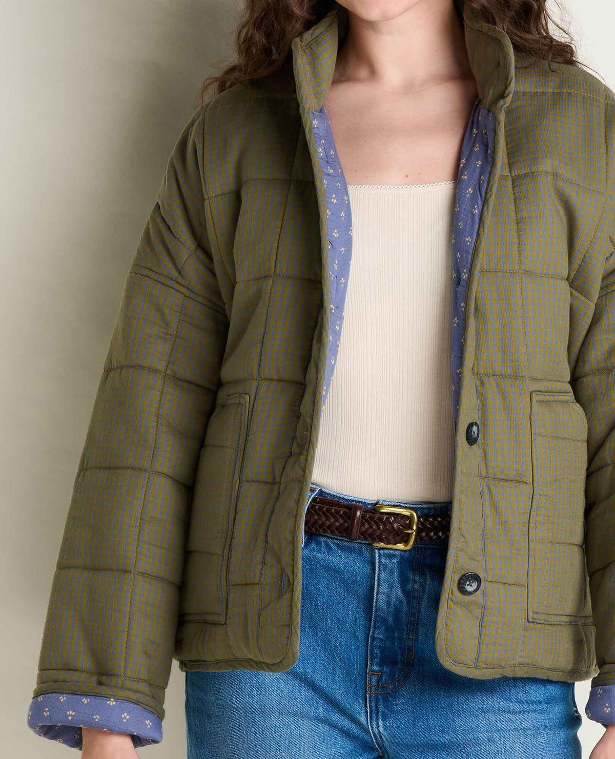 Toad&Co Organic Cotton Quilted Jacket with Recycled Insulation