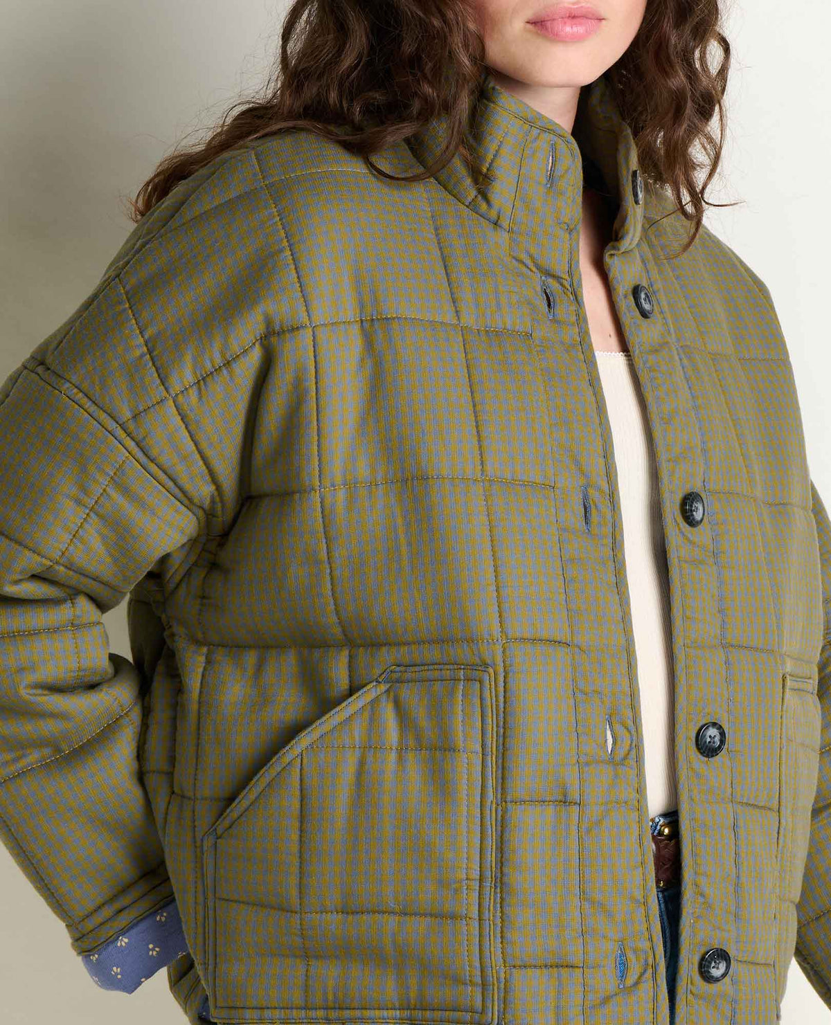 Toad&Co Organic Cotton Quilted Jacket with Recycled Insulation