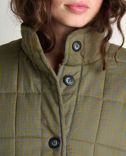 Toad&Co Organic Cotton Quilted Jacket with Recycled Insulation