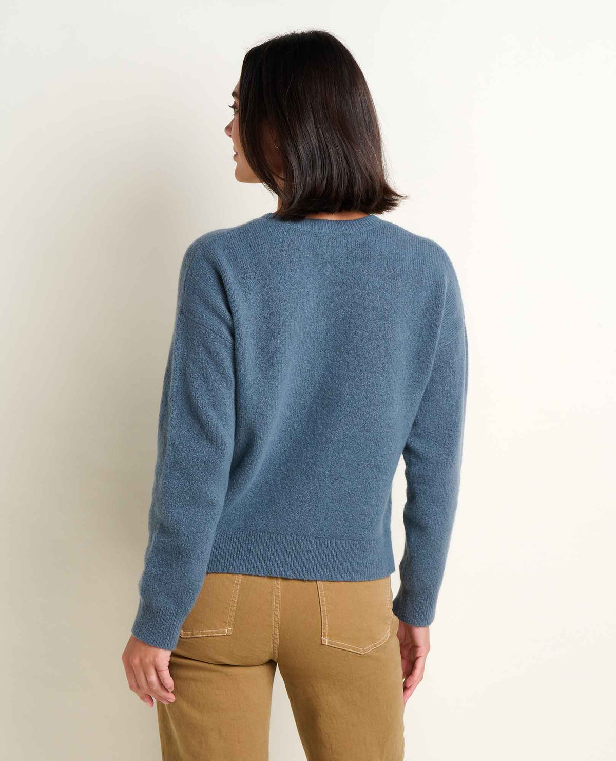 Toad&Co Women's Wasatch Crewneck Wool Sweater - Soft, Never Itchy