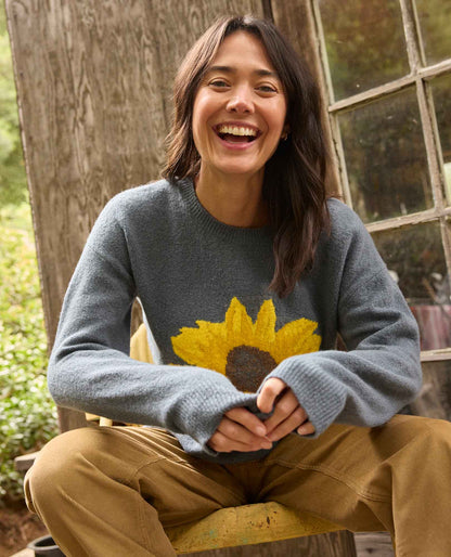 Toad&Co Women's Wasatch Crewneck Wool Sweater - Soft, Never Itchy