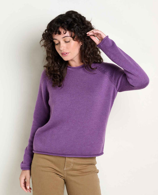 Toad&Co Alpineglo Sweater - Organic Cotton Next to Skin and Wool Outer