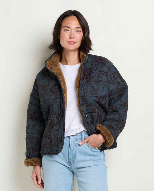 Toad&Co Manzana Sherpa-Lined Quilted Jacket
