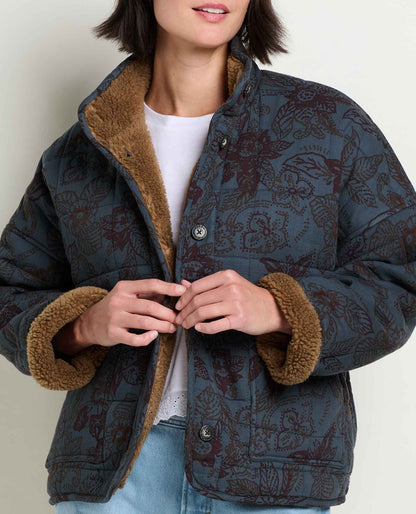 Toad&Co Manzana Sherpa-Lined Quilted Jacket