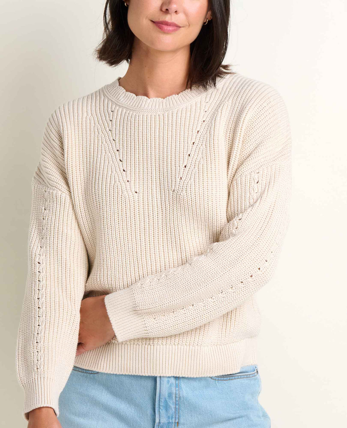 Toad&Co Bianca Shaker Crew Sweater