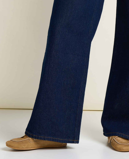 Toad&Co Women's Tamarack Wide Leg Blue Jean