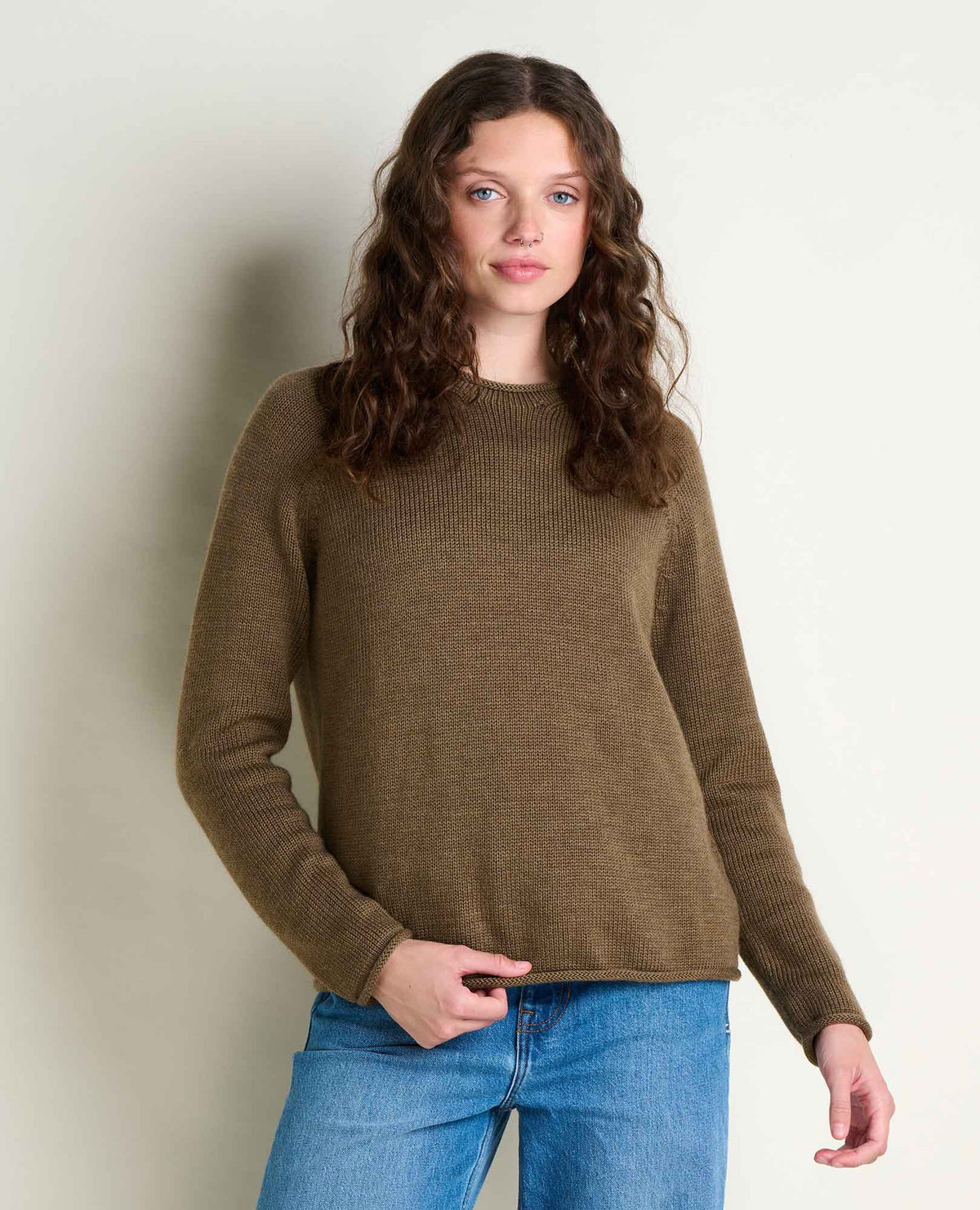Toad&Co Alpineglo Sweater - Organic Cotton Next to Skin and Wool Outer