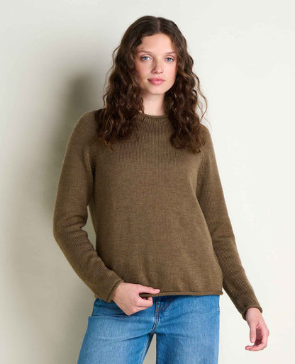 Toad&Co Alpineglo Sweater - Organic Cotton Next to Skin and Wool Outer
