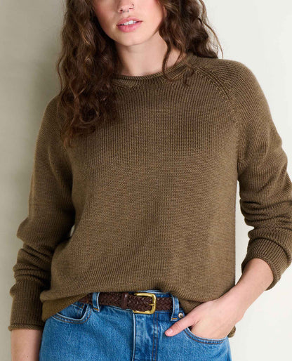 Toad&Co Alpineglo Sweater - Organic Cotton Next to Skin and Wool Outer