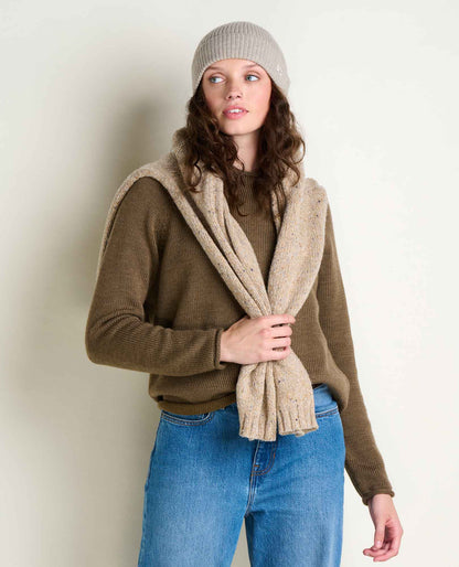 Toad&Co Alpineglo Sweater - Organic Cotton Next to Skin and Wool Outer