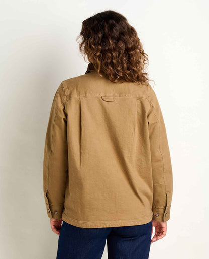 Toad&Co Women's Organic Cotton Balsam Denim Barn Jacket - Chore Coat