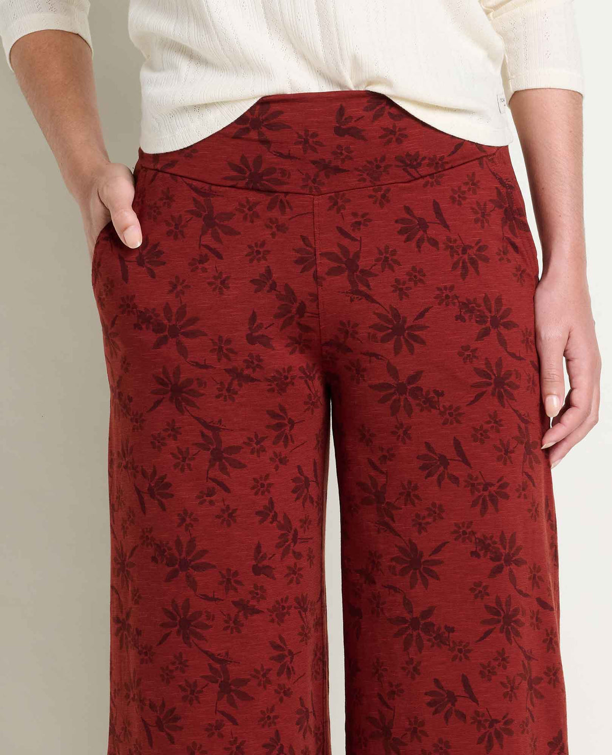 Toad&Co Chaka Wide Leg Pull On Lounge Pant - Versatile & Cozy