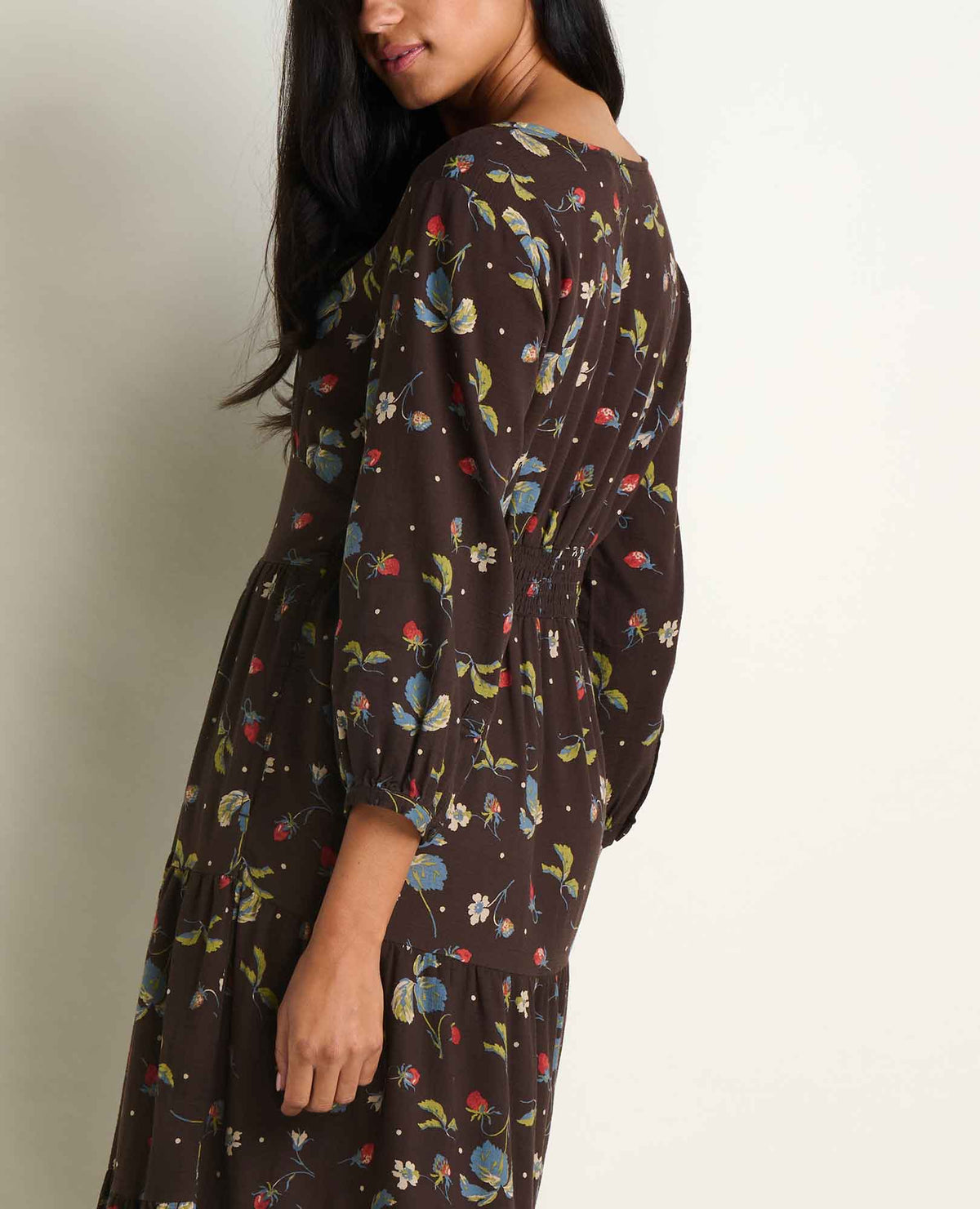 Toad&Co Manzana Tiered Midi Dress