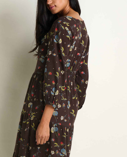 Toad&Co Manzana Tiered Midi Dress