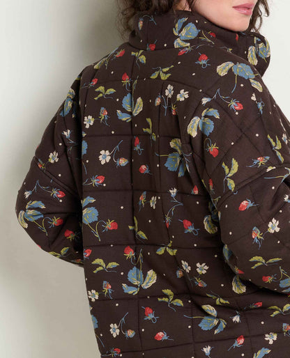 Toad&Co Organic Cotton Quilted Jacket with Recycled Insulation