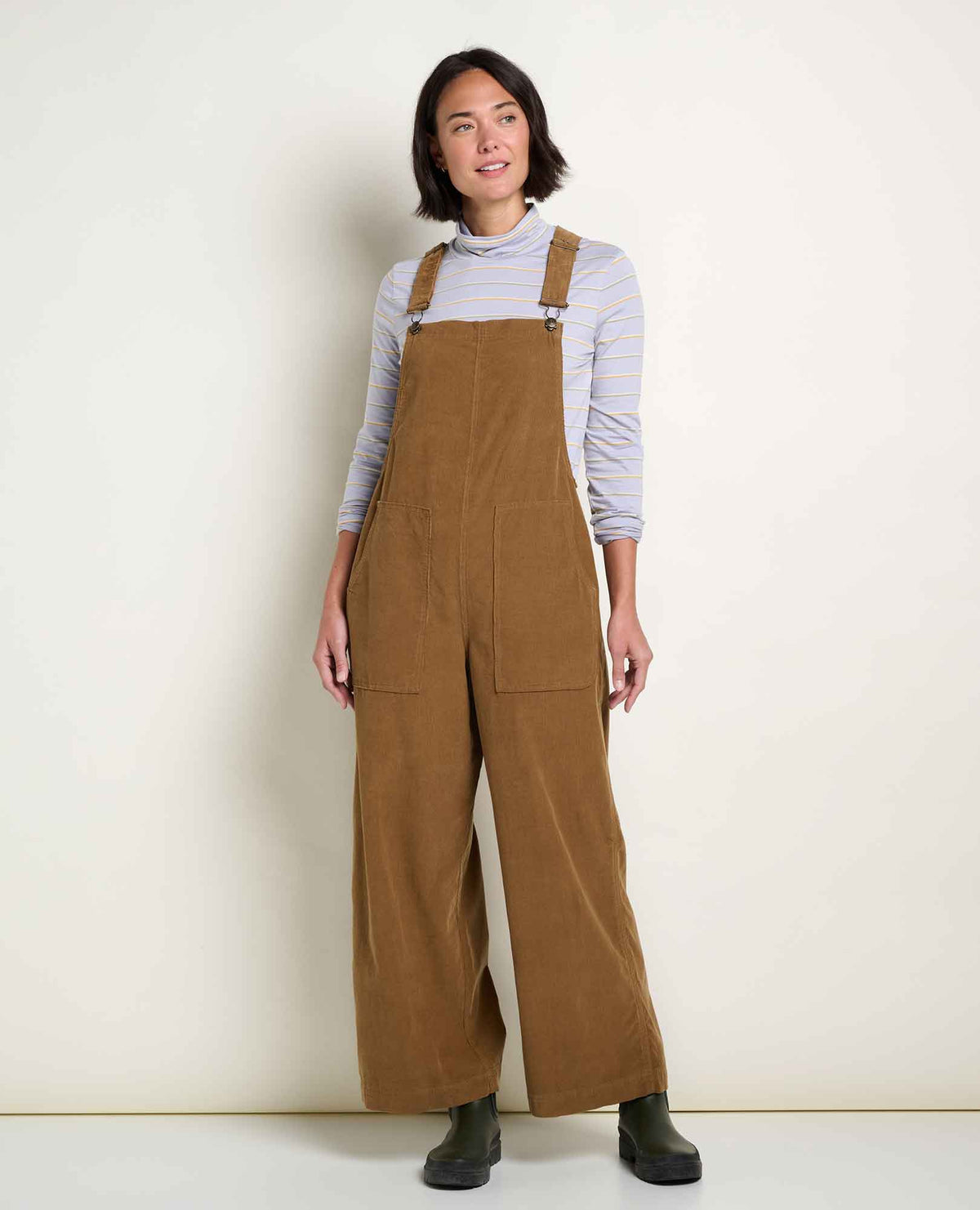 Toad&Co Cattail Corduroy Wide Leg Overall